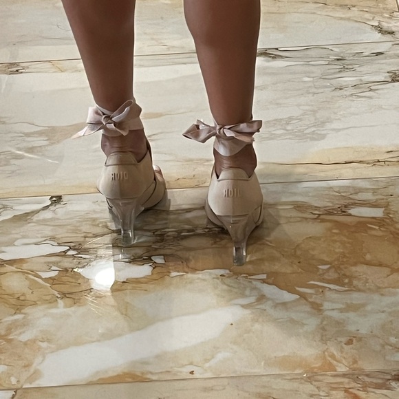 DIOR etoile lucite pumps in pink - Picture 5 of 7